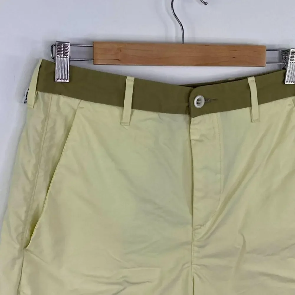 Levi's California Yellow‎ Tan 100% Cotton Chino Shorts Men's Size 30